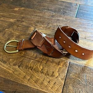 Saks Fifth Avenue Leather Belt, M!